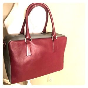 Genuine Leather Handbag with Crossbody option